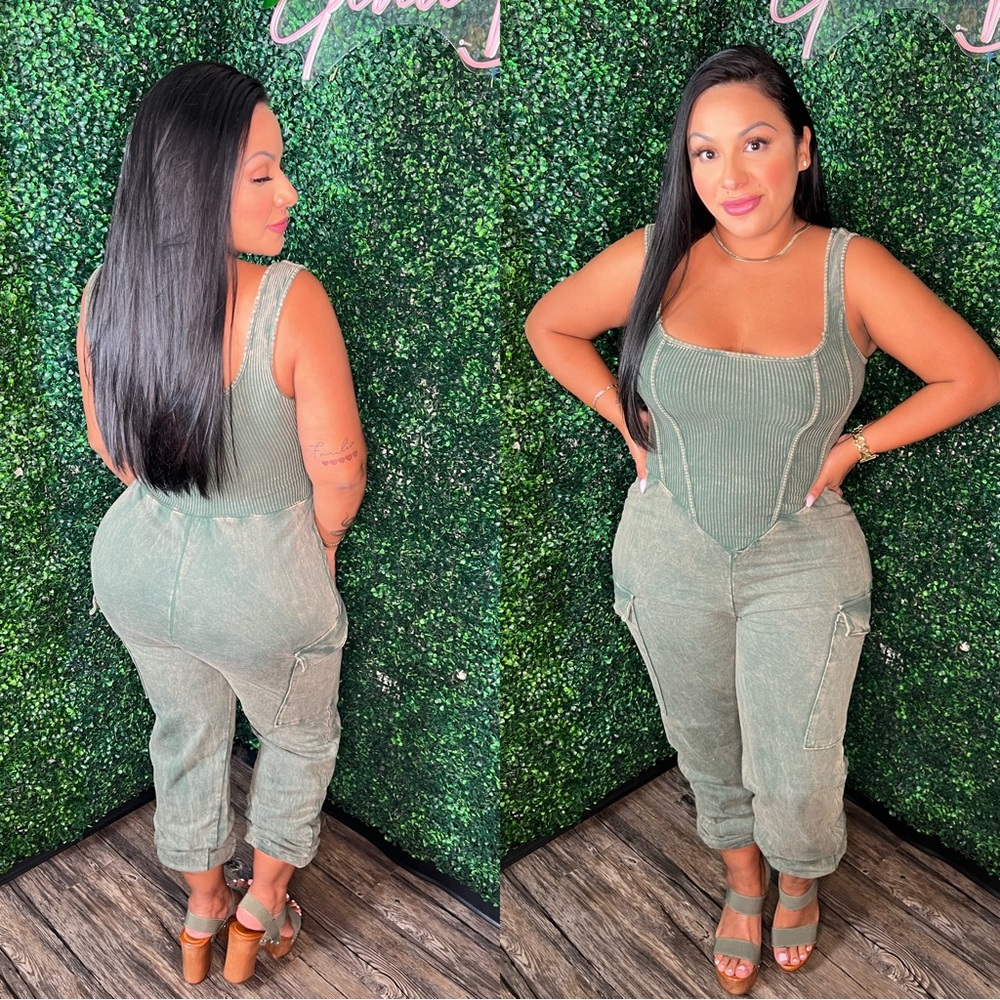 Green jumper